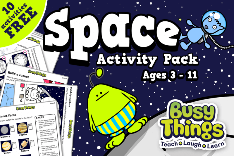 Space Activities for Children - FREE Space Activity Pack