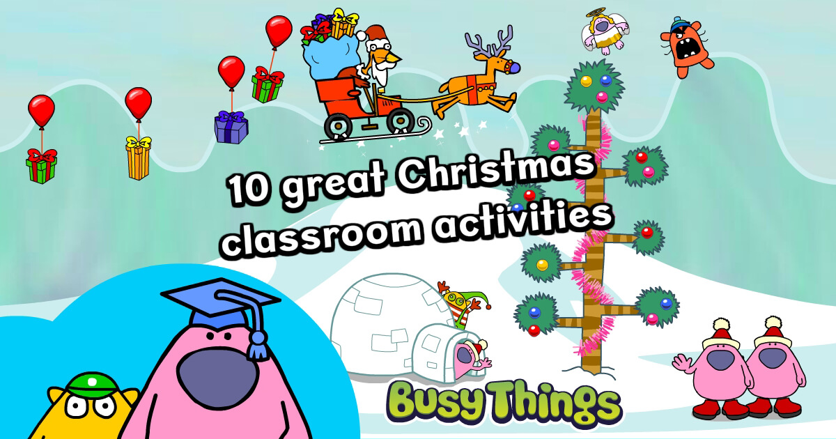 10 great classroom activities for Christmas - Busy Things Blog