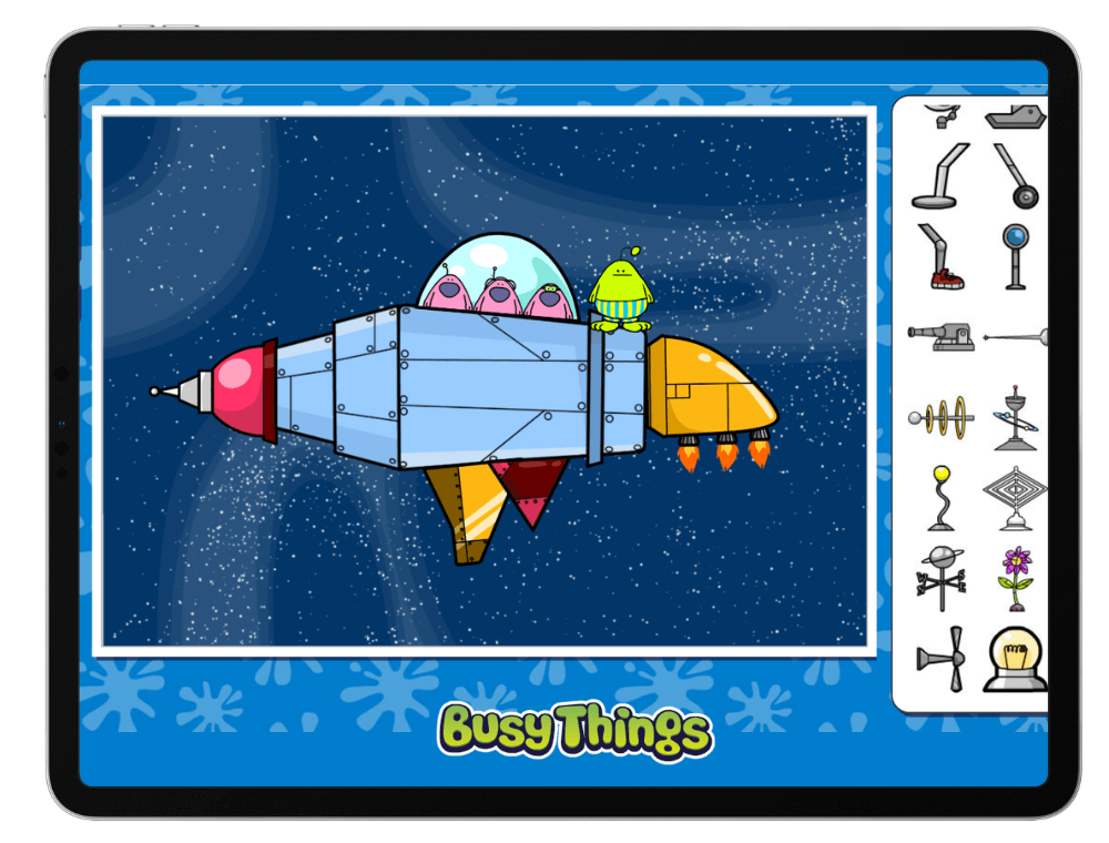 rocket ship builder game 