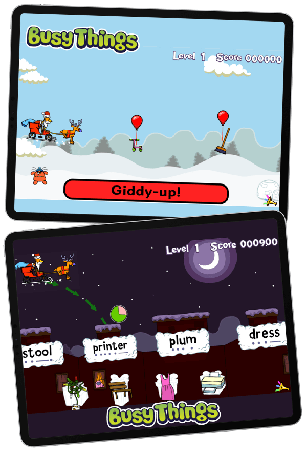 Fun Christmas game for children