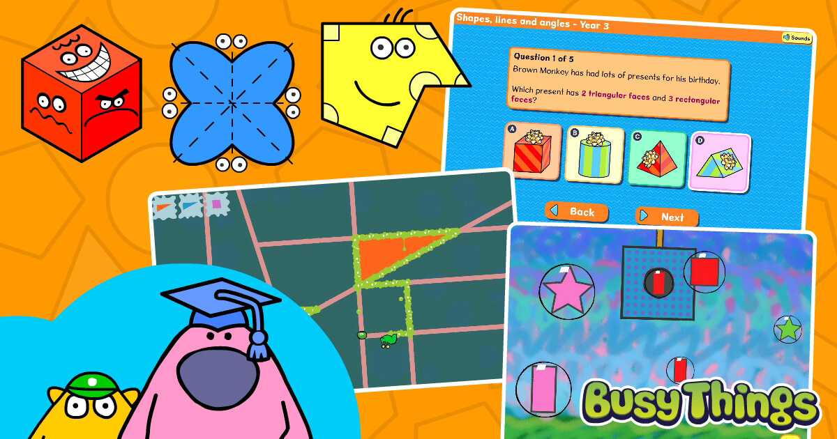 Teaching geometry: The properties of shapes - Busy Things Blog