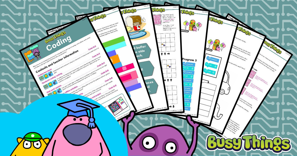 Image of the Coding pack fanned out