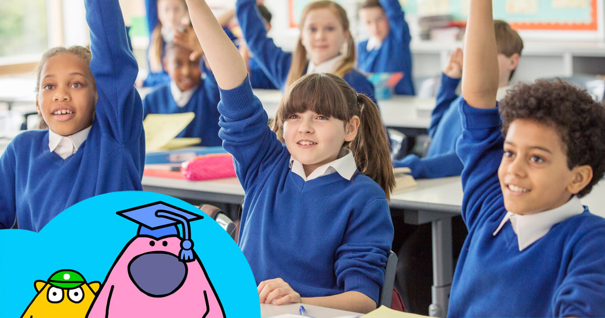 Engaged Key Stage 2 children