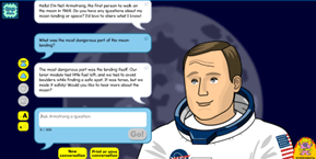Interview Neil Armstrong space activity