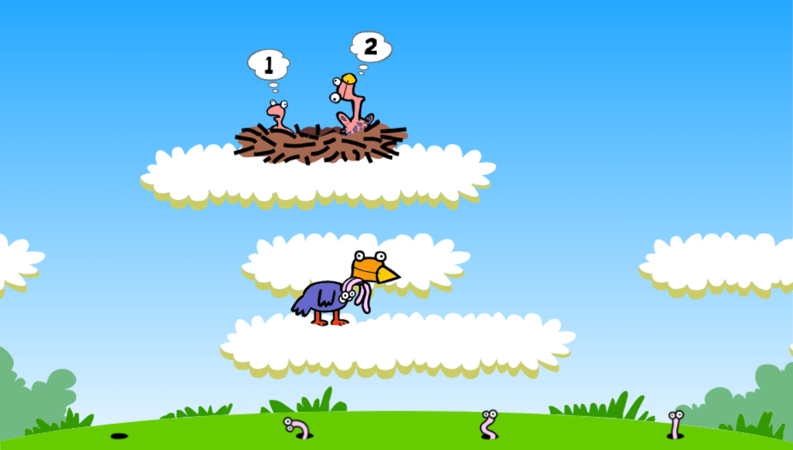 Hungry chicks activity screenshot