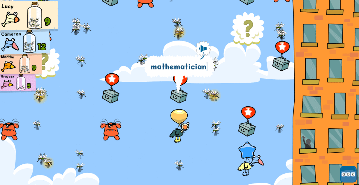 Screenshot of Sky larks: Full flight