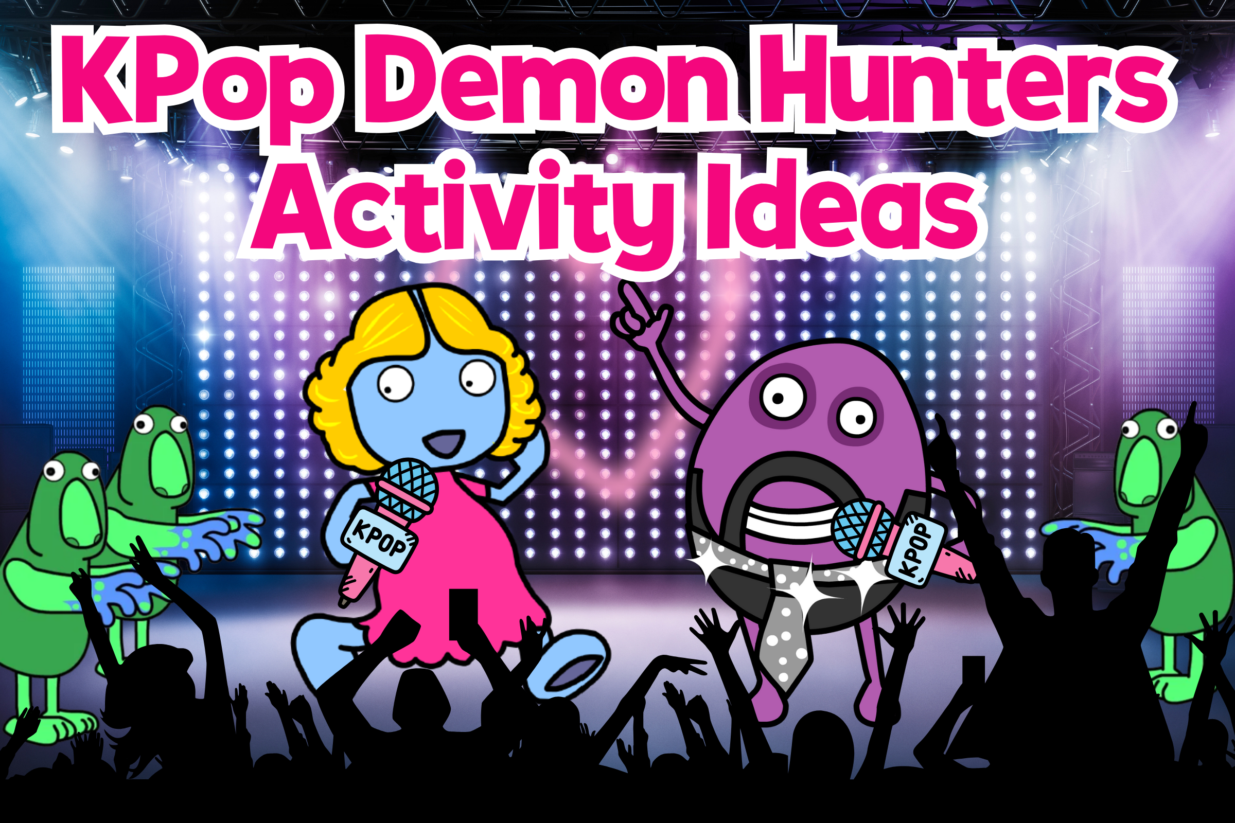 K-pop Demon Hunters Activities for kids