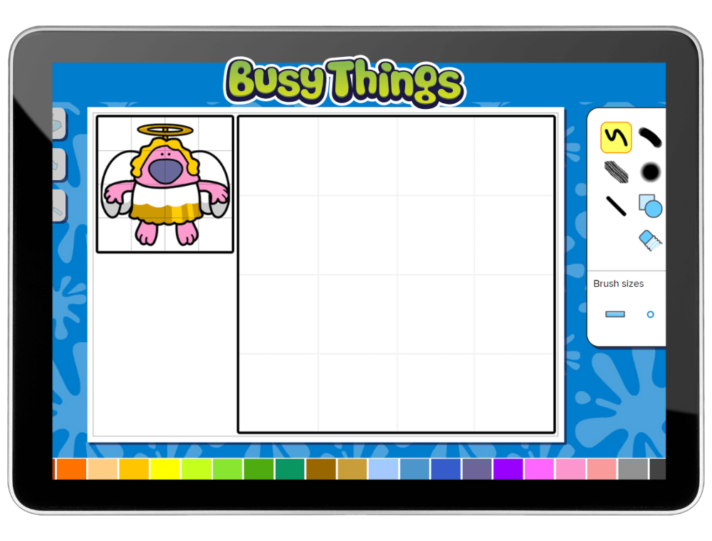 Christmas drawing activity for kids