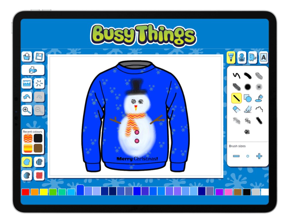 Christmas jumper day activity idea for kids