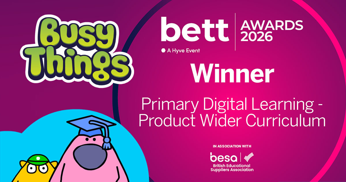 Bett Award 2026 winner blog image