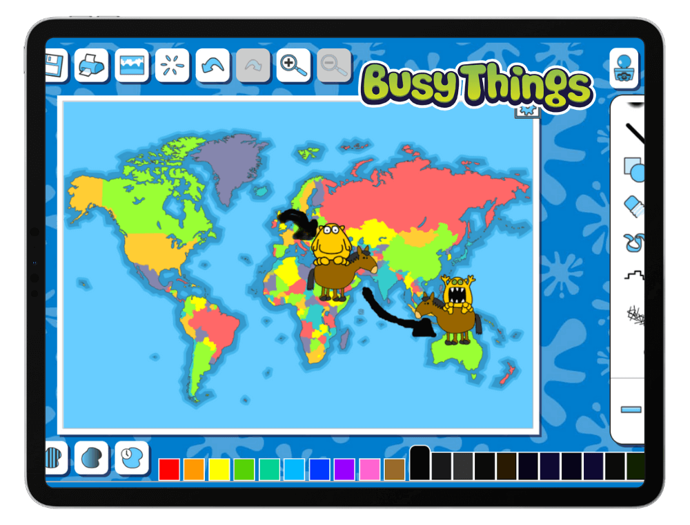 Chinese New Year journey planner activity for kids