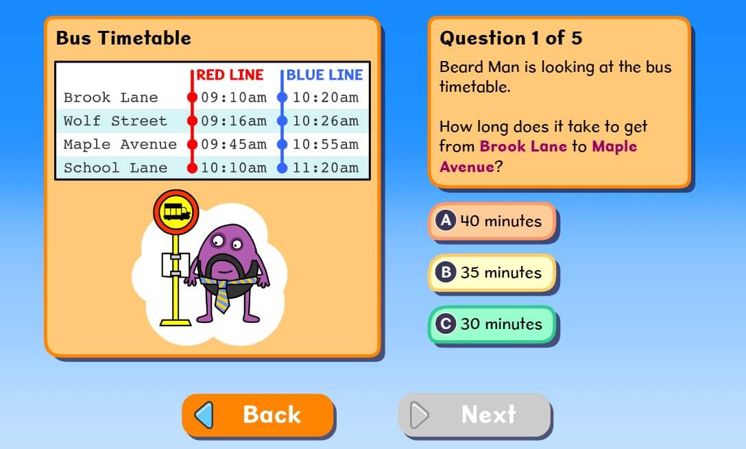 Time quiz