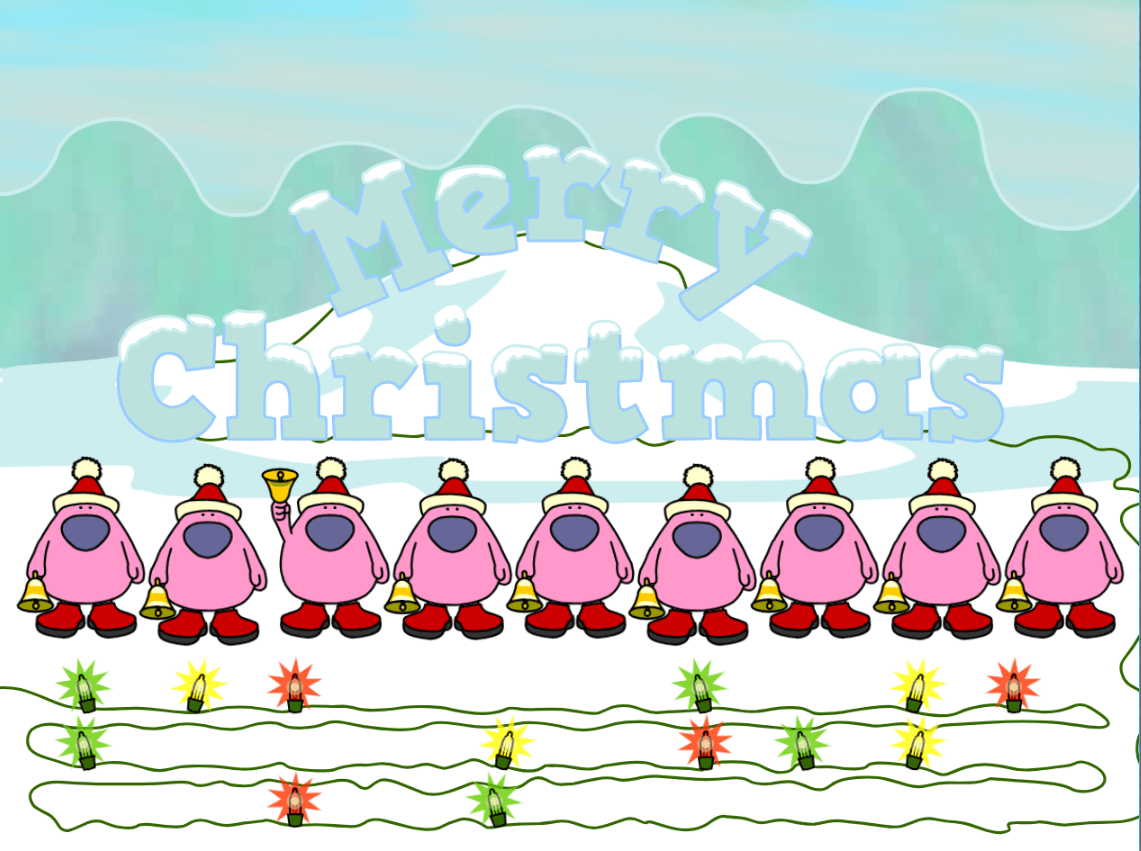 Screenshot from Busy Things' Jolly jingles activity
