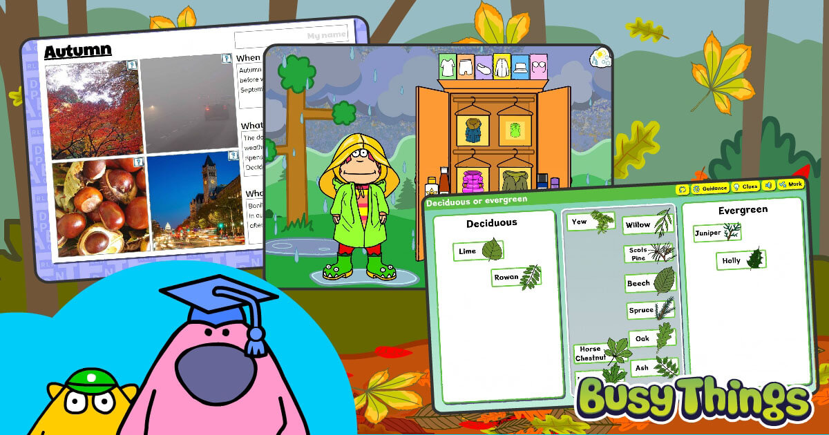 Autumn activities from Busy Things